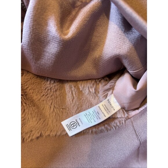 Athleta Heavy Fuax Fur Lined Jacket Size Small - Picture 6 of 6